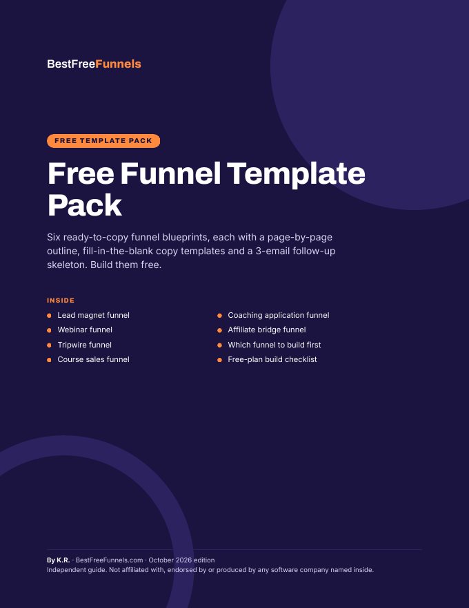 Cover of the Free Funnel Template Pack PDF